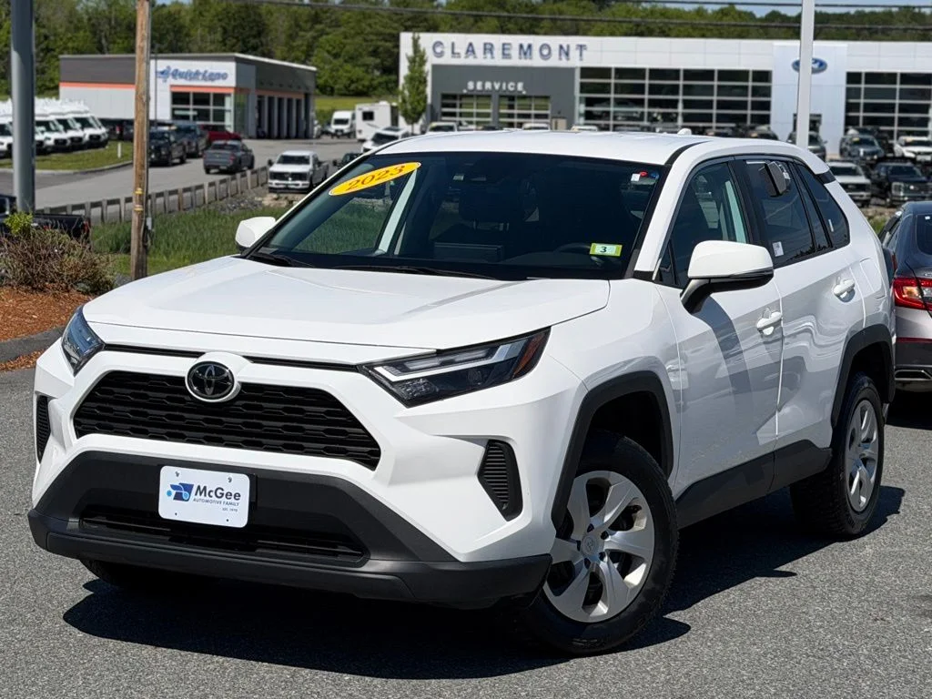 Used 2023 White Toyota LE image 1