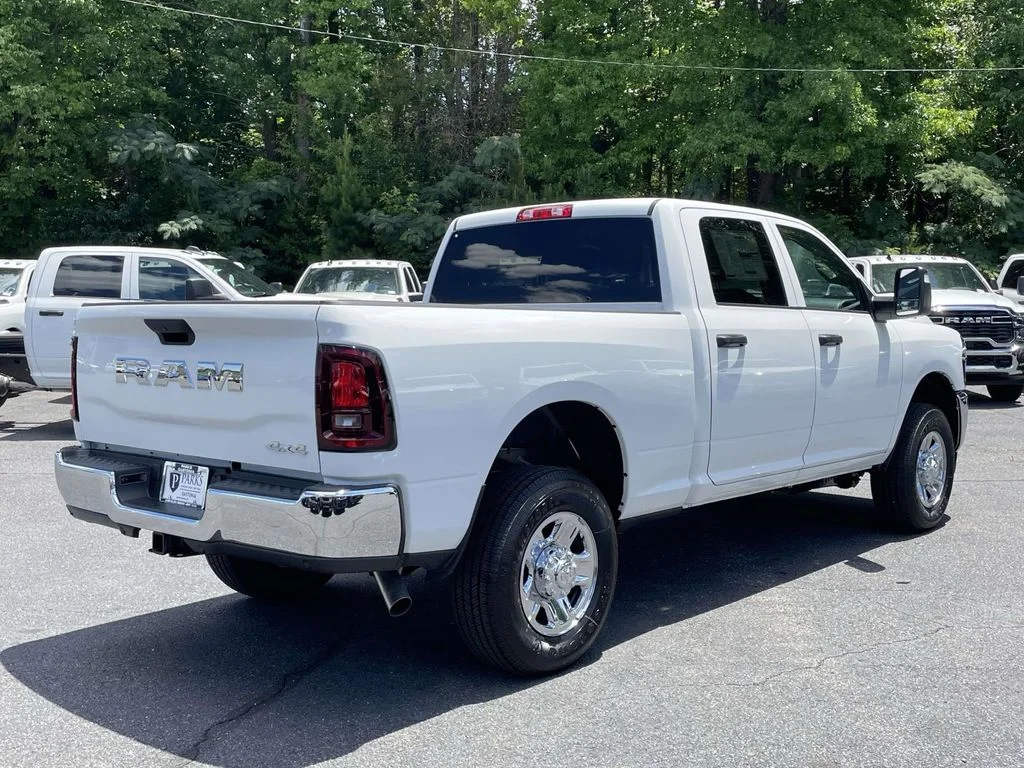 New 2026 Bright White Clear-Coat Exterior Paint RAM Tradesman image 8