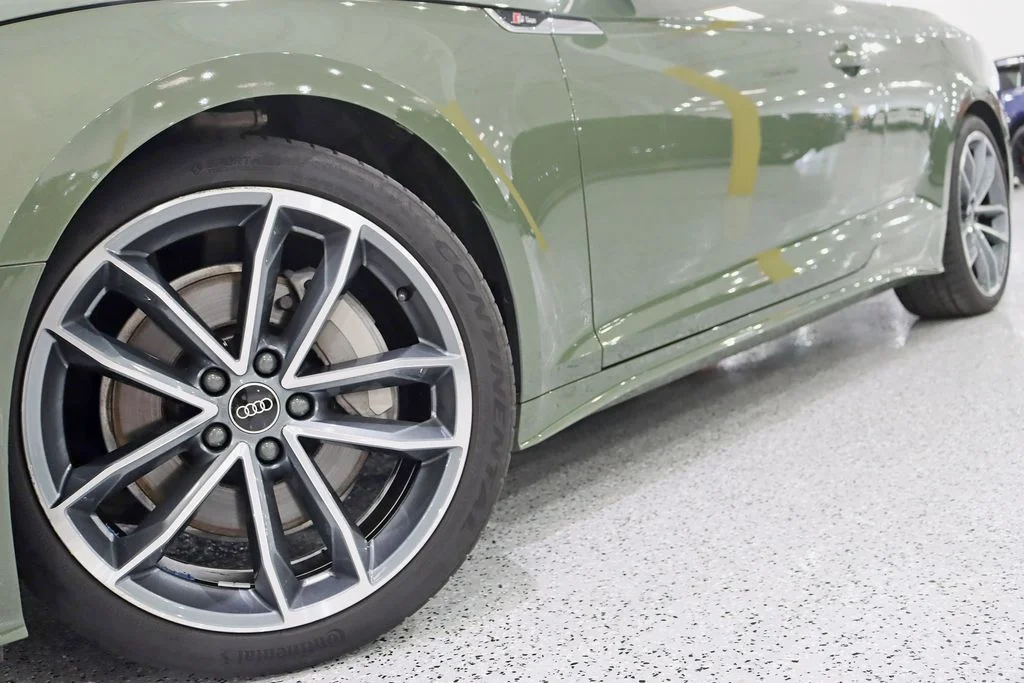 Used 2024 Green Audi 45 S line Premium Plus image 5