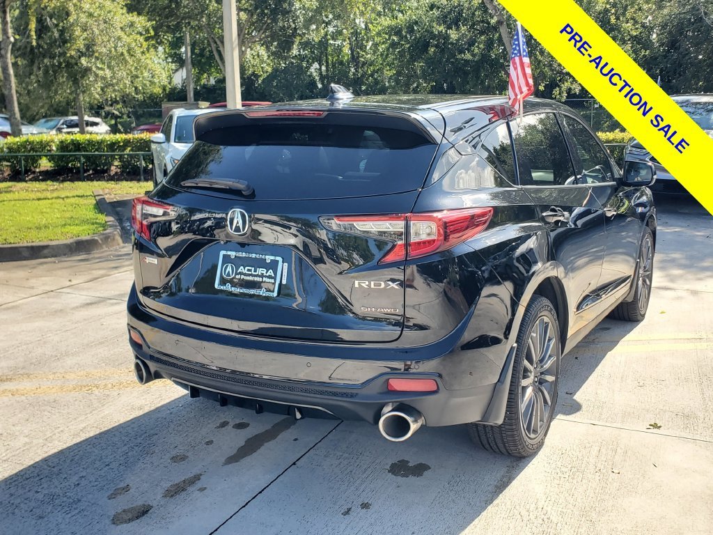 Used 2024 Black Acura A-Spec Advance Package image 7