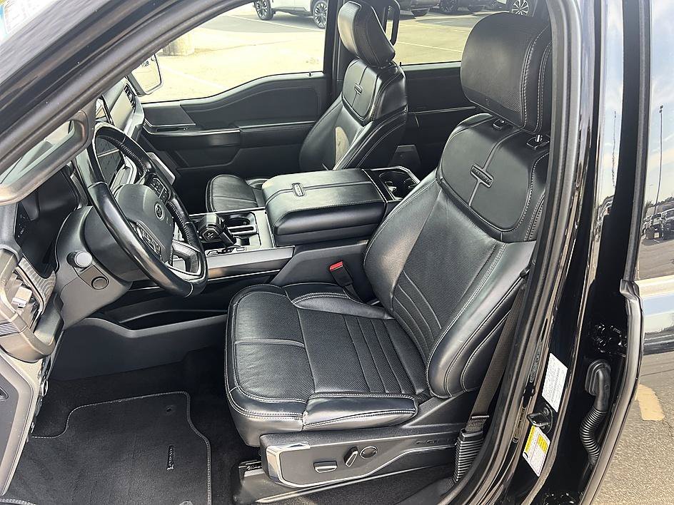 Used 2023 Black Metallic Ford Platinum image 13