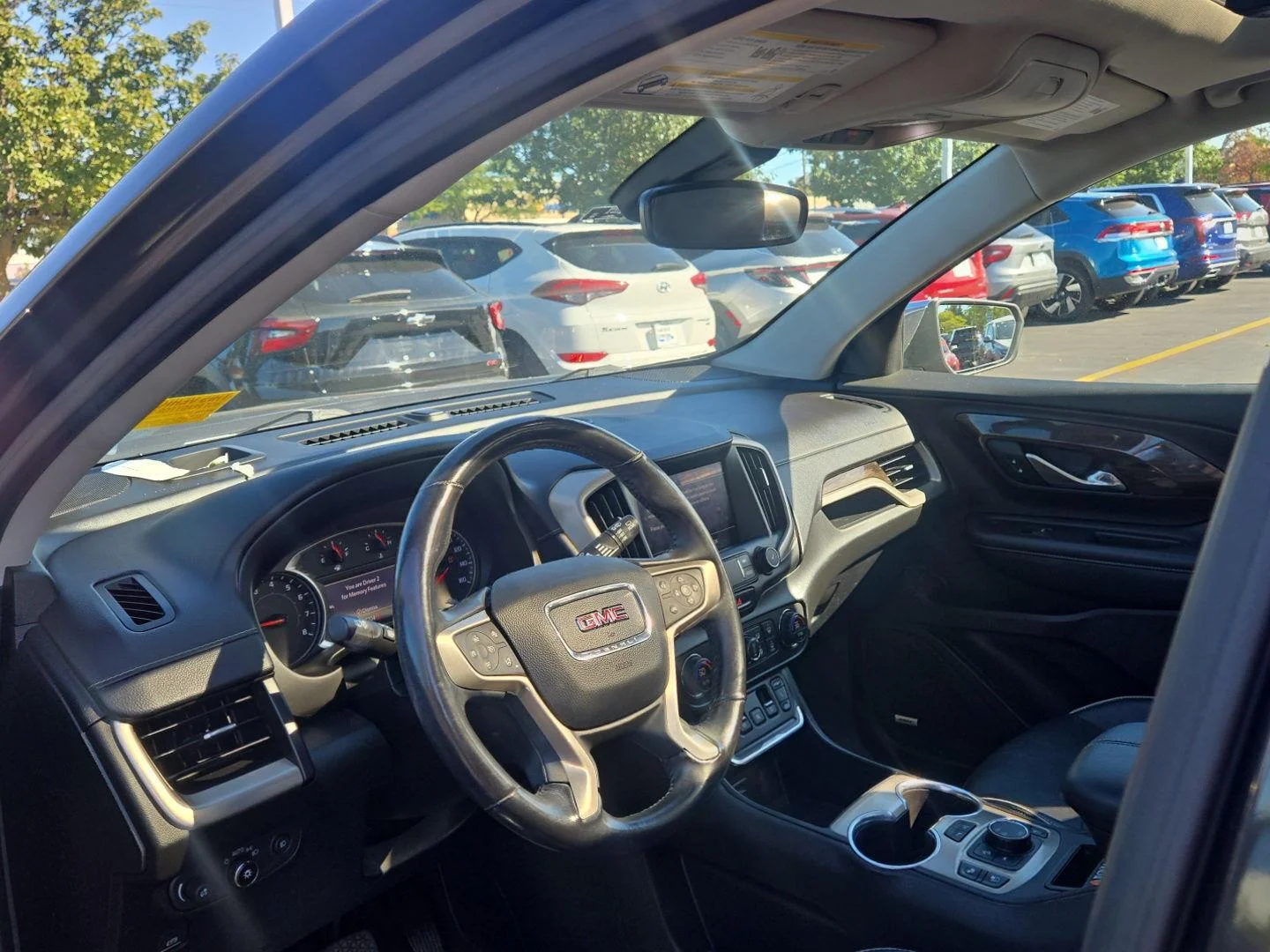 Used 2019 Smokey Quartz Metallic GMC Denali image 2