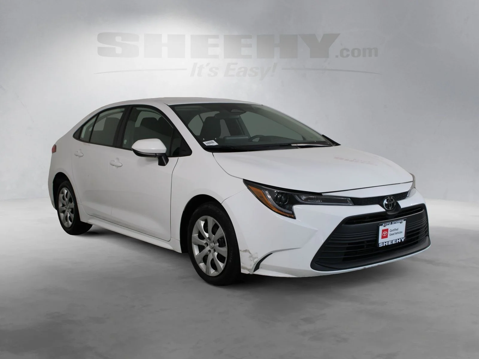 Used 2025 White Toyota LE image 2