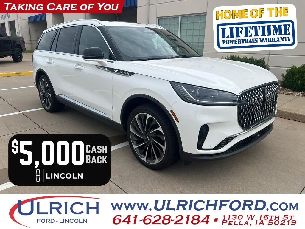 New 2026 Pristine White Metallic Tri-Coat Lincoln Reserve® image 1