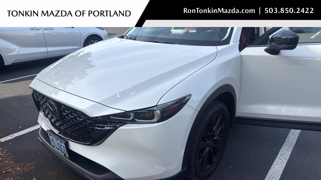 Used 2025 Rhodium White Metallic Mazda 2.5 S Carbon Edition image 1