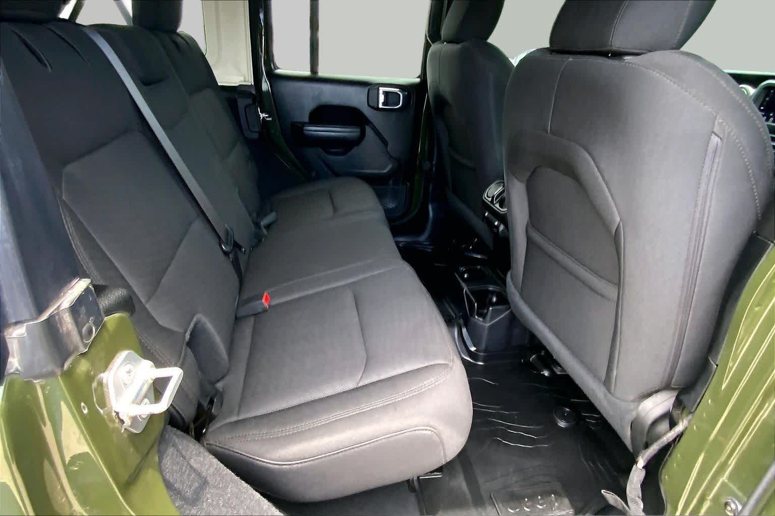Used 2021 Sarge Green Clearcoat Jeep Unlimited Willys image 19