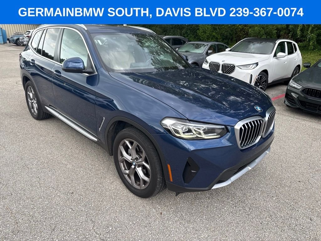 Certified Used 2023 Blue Metallic BMW xDrive30i image 7