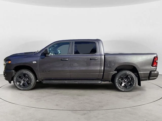 New 2026 Granite Crystal Metallic Clearcoat Ram EXPRESS CREW CAB 4X4 5
