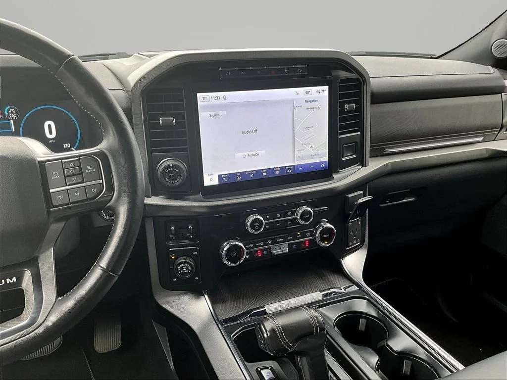 Used 2022 Gray Metallic Ford Platinum image 12