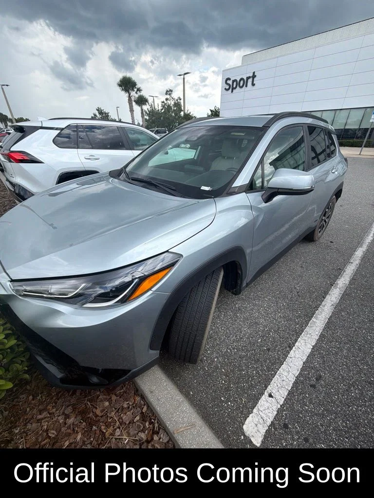 Used 2023 Silver Toyota Hybrid SE image 1