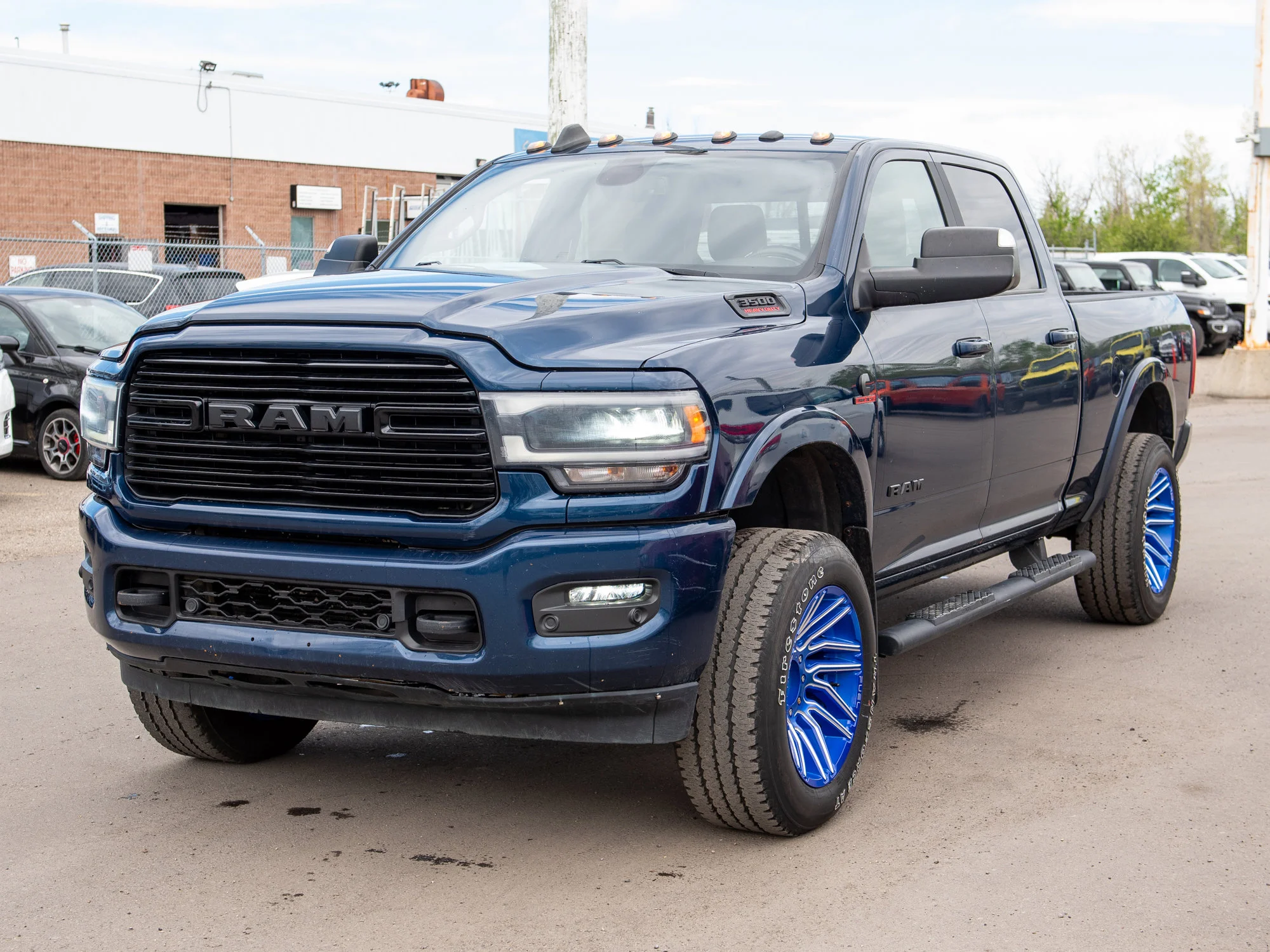 Used 2021 Blue RAM Laramie * Night Edition | Cummins Diesel | Rear Air Suspension | Harman/Kardon | Apple CarPlay image 12