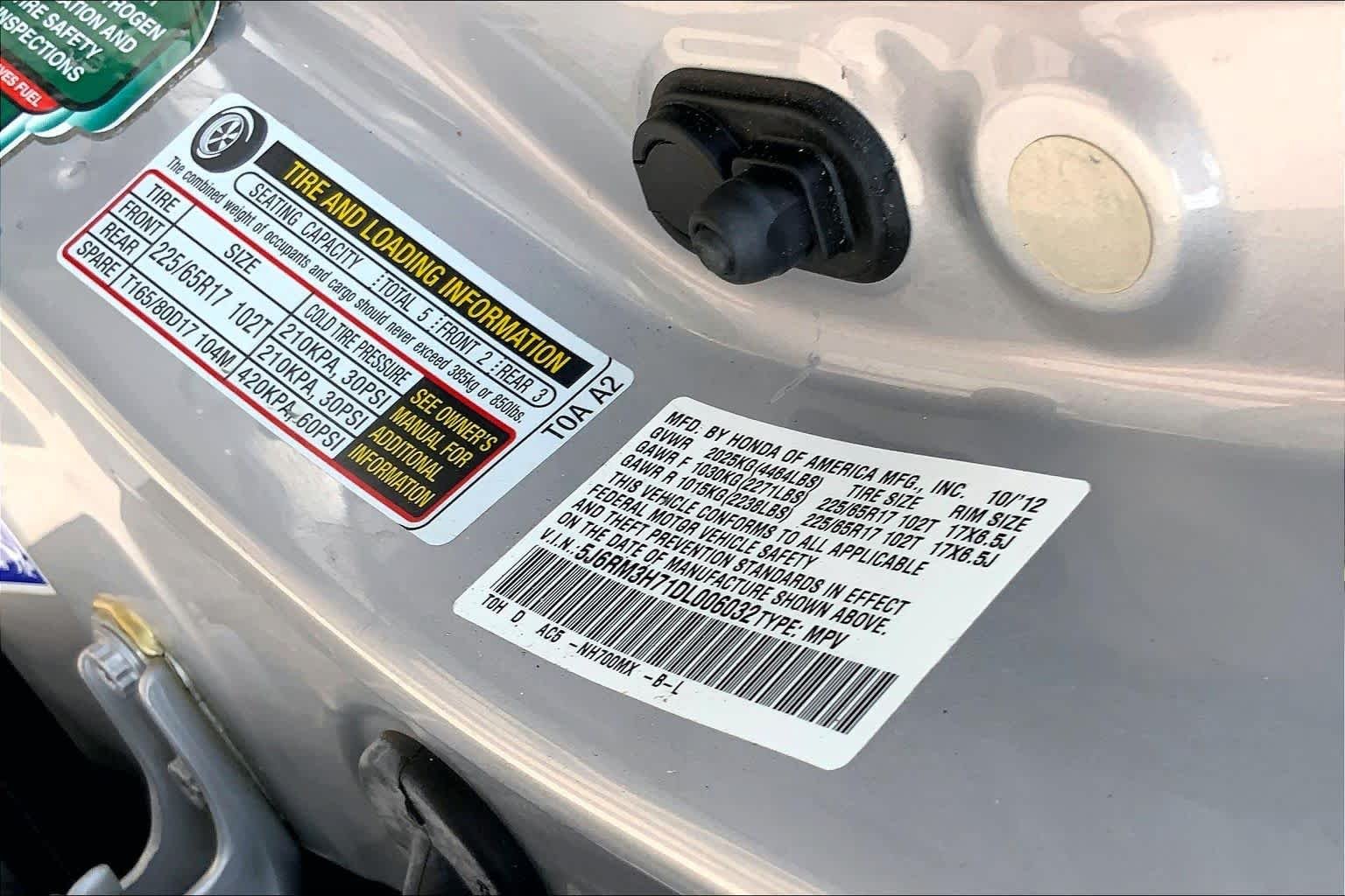 Used 2013 Alabaster Silver Metallic Honda EX-L image 35