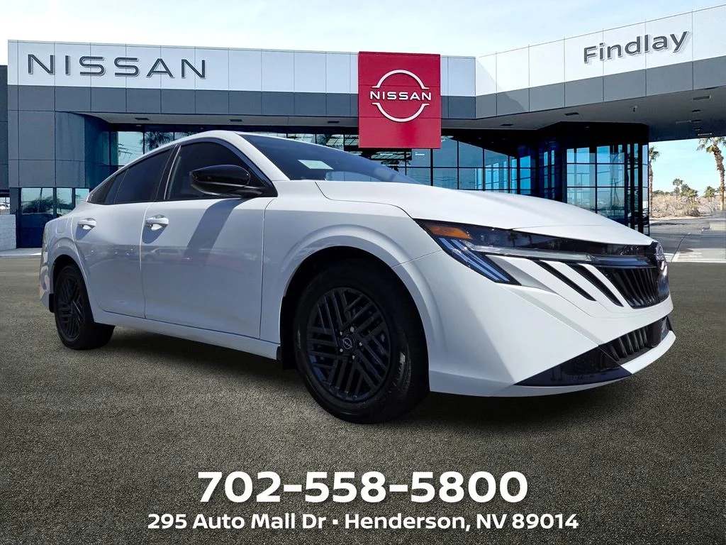 New 2026 White Nissan SV image 1