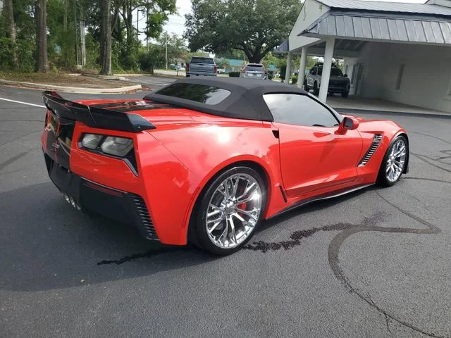 Used 2016 TORCH RED Chevrolet Z06 3LZ image 4