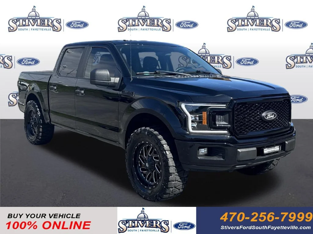 Used 2018 Black Ford XL image 1