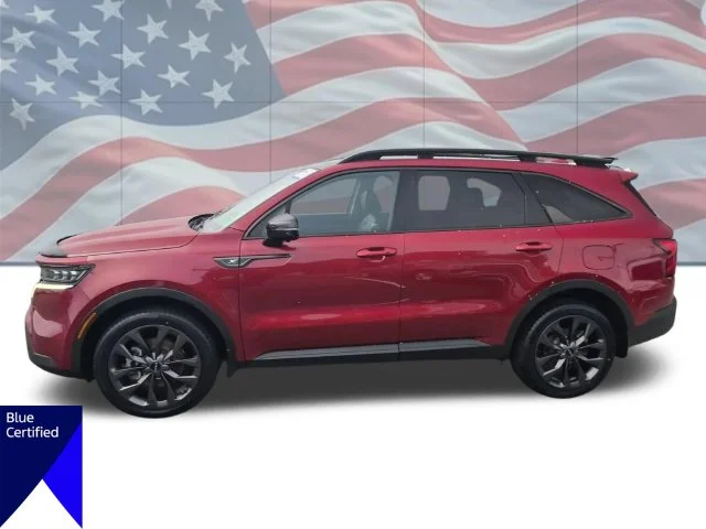 Used 2023 Red Kia X-Line SX Prestige image 2