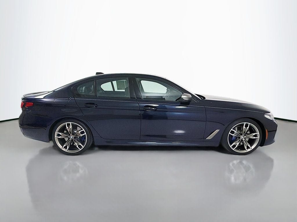Used 2021 Carbon Black Metallic BMW M550i xDrive image 8