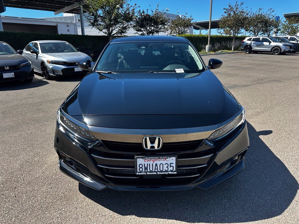 Used 2021 Black Honda Sport Special Edition image 3
