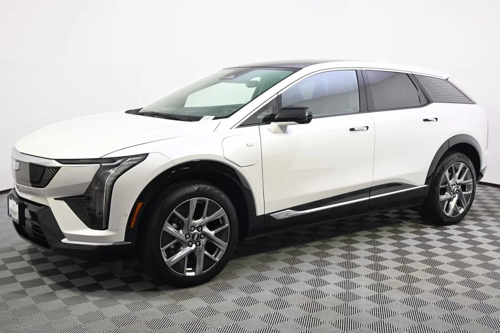 Certified Used 2025 Crystal White Tricoat Cadillac Luxury 2 image 2