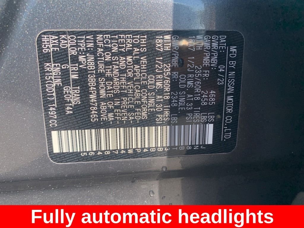 Used 2023 Gray Nissan SV image 12