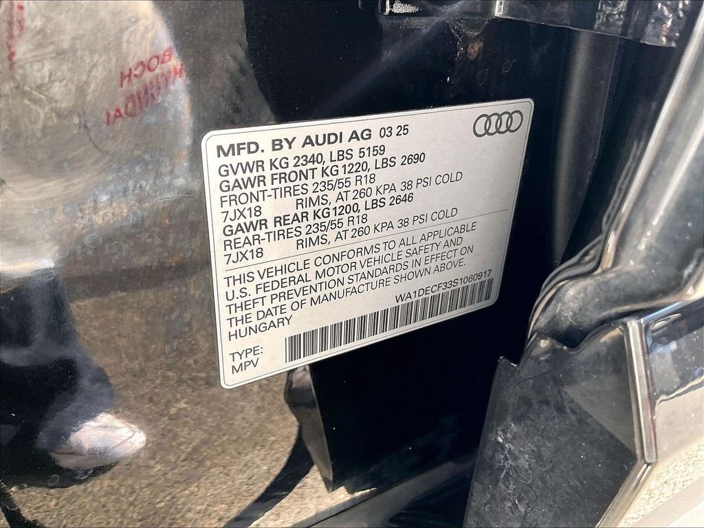 Used 2025 White Audi Premium image 36