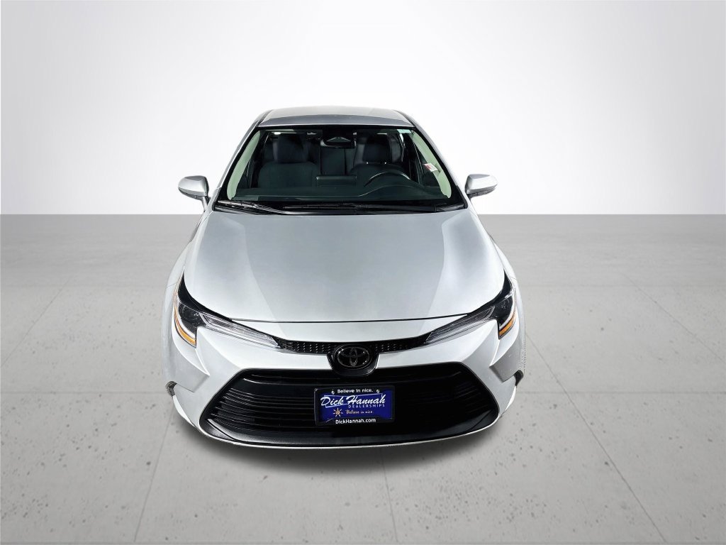 Used 2025 Classic Silver Metallic Toyota LE image 3