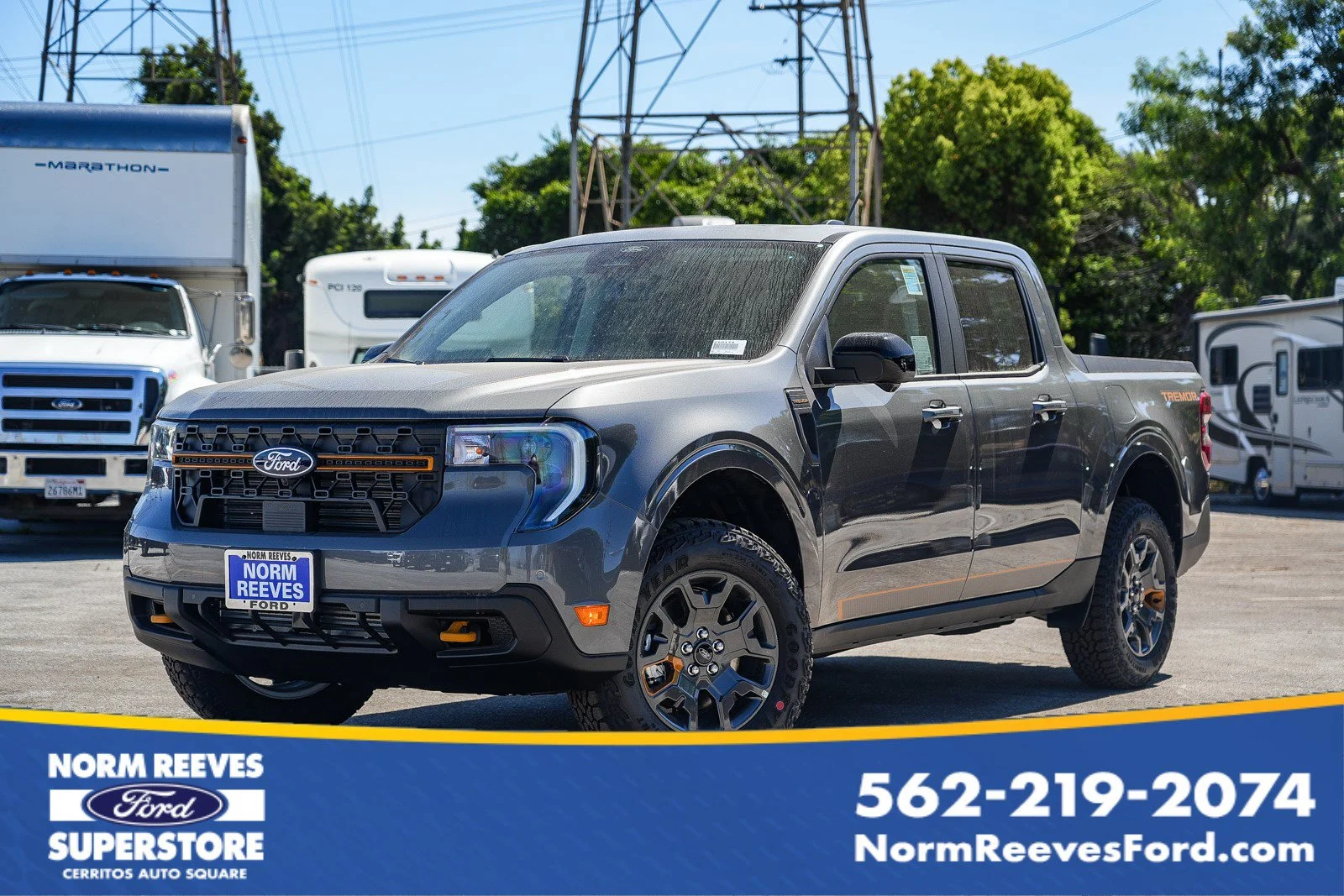New 2026 Carbonized Gray Metallic Ford Tremor® image 1
