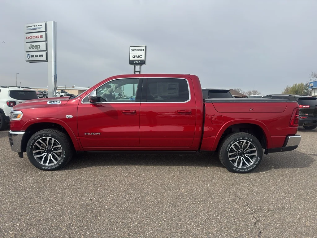 New 2026 Molten Red Pearl-Coat Exterior Paint RAM Longhorn image 1