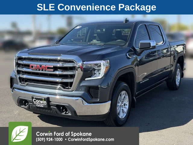 Used 2021 Dark Sky Metallic GMC SLE image 5