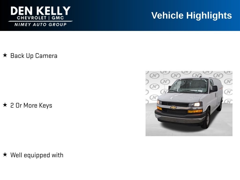 Used 2025 White Chevrolet Work Van image 6