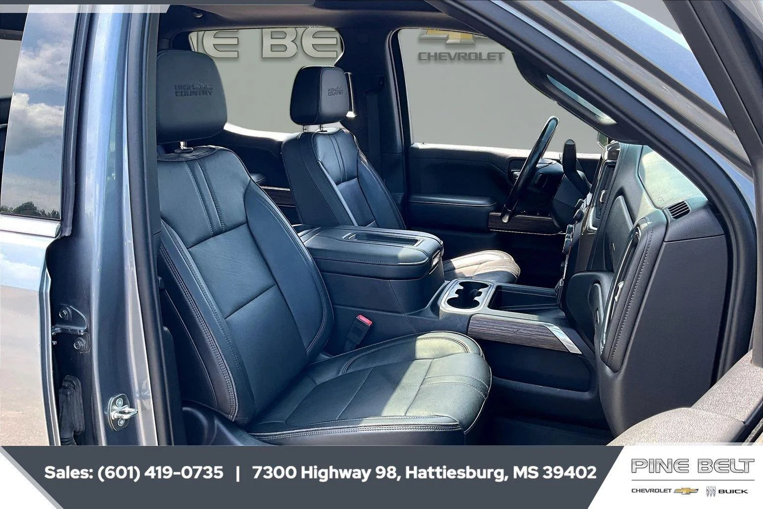 Used 2020 SATIN STEEL METALLIC Chevrolet High Country image 7