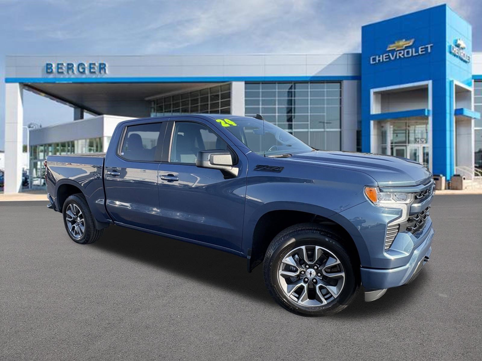 Used 2024 Lakeshore Blue Metallic Chevrolet RST image 1