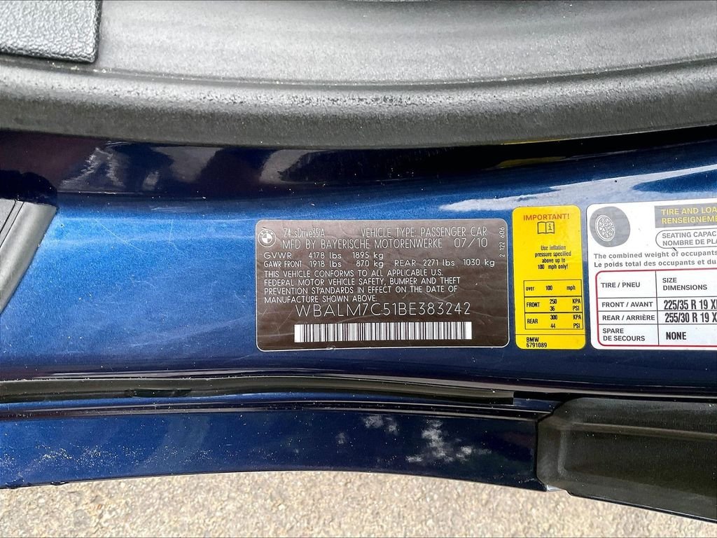 Used 2011 Blue BMW sDrive35i image 29