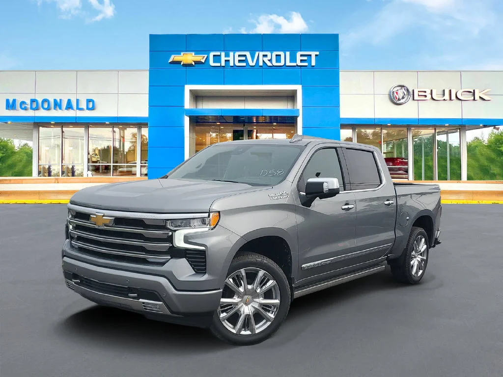 New 2026 Sterling Gray Metallic Chevrolet High Country image 1