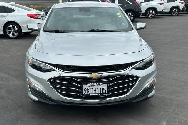 Used 2021 SILVER ICE METALLIC Chevrolet LS image 4