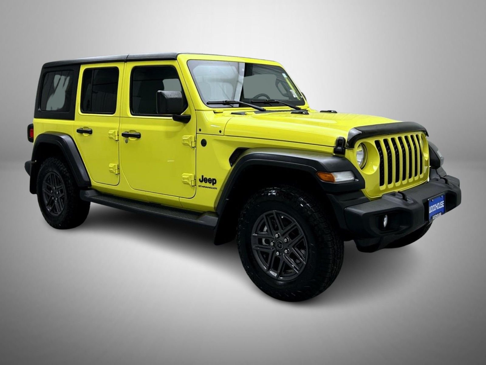 Used 2024 Yellow Jeep Sport S image 3