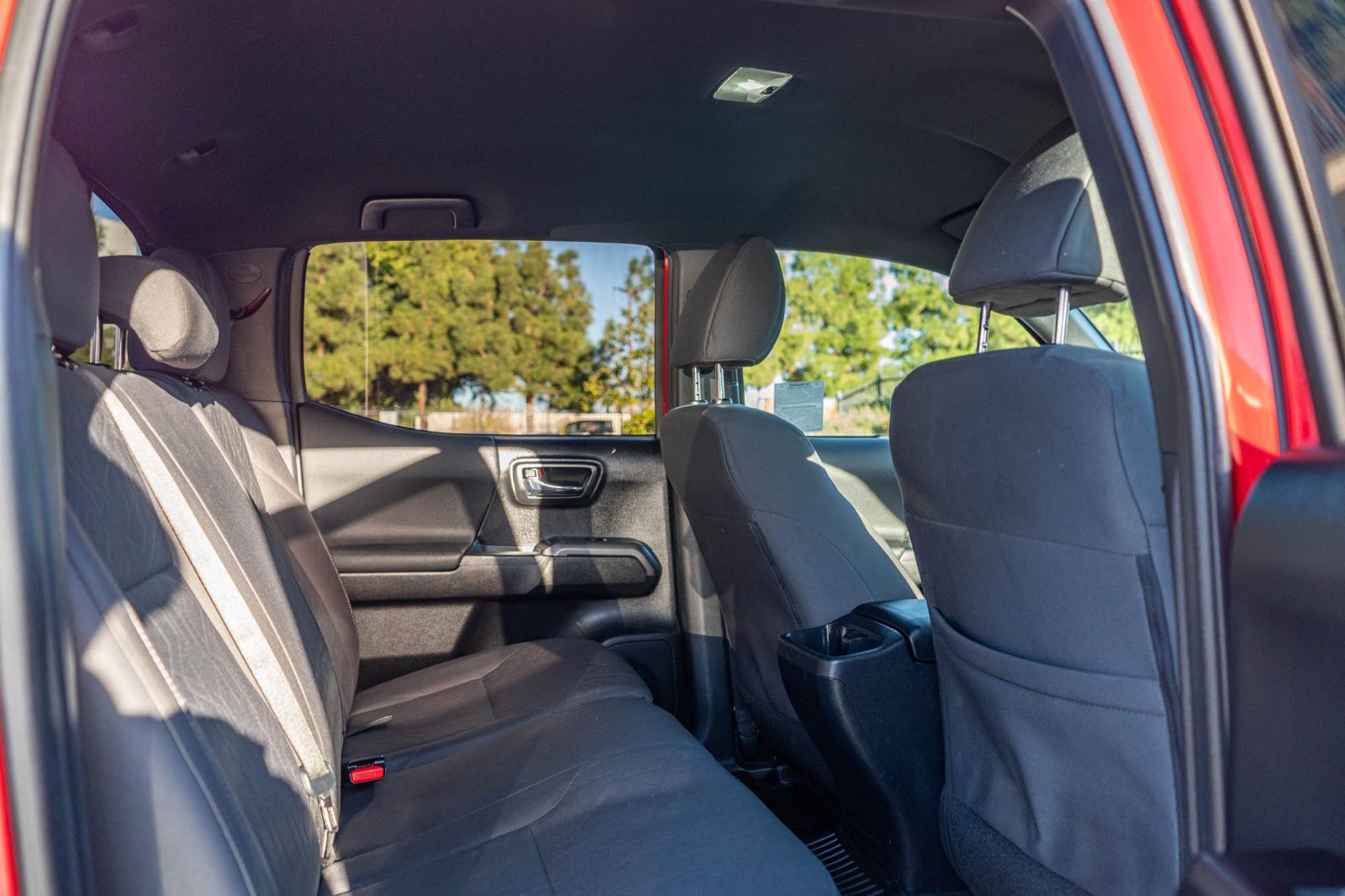 Used 2018 Barcelona Red Metallic Toyota TRD Sport image 18