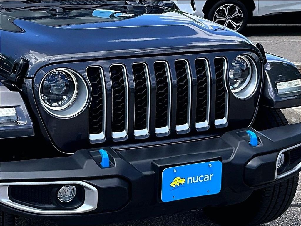 Used 2023 Gray Jeep Sahara 4xe image 30