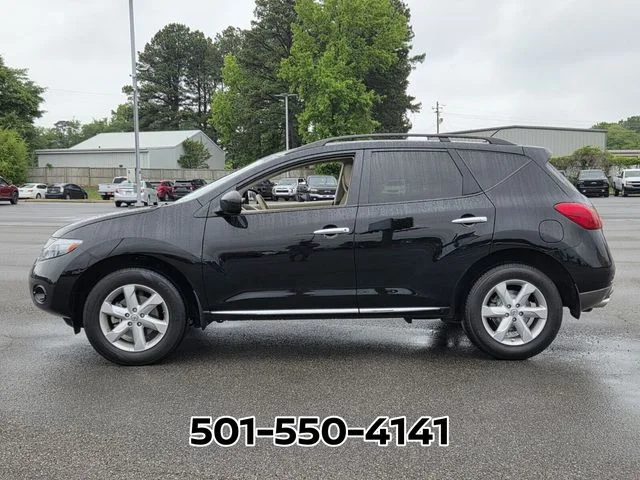 Used 2010 Nissan Murano SL with VIN JN8AZ1MU3AW016208 for sale in Benton, AR