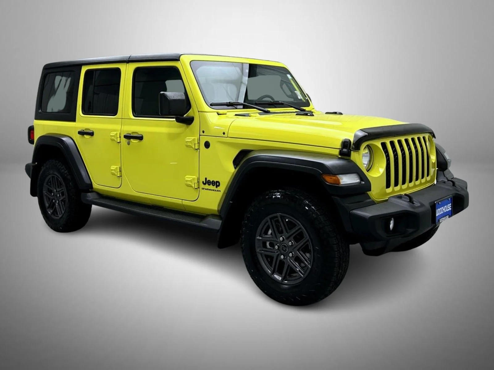 Used 2024 Yellow Jeep Sport S image 3