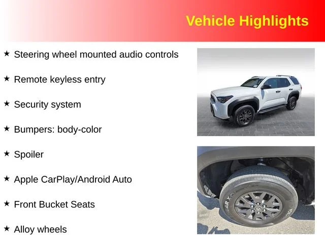 Used 2025 White Toyota SR5 image 3