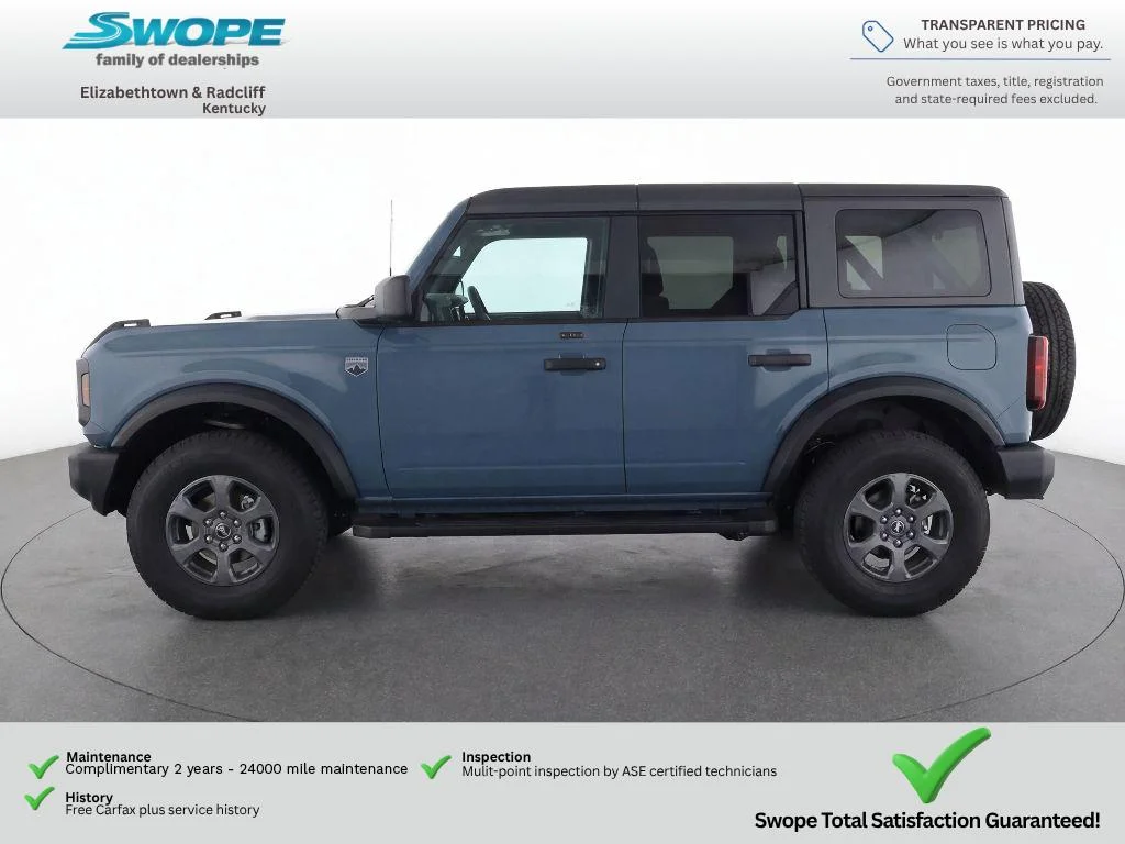 Used 2025 Azure / Gray Metallic Ford Big Bend image 9