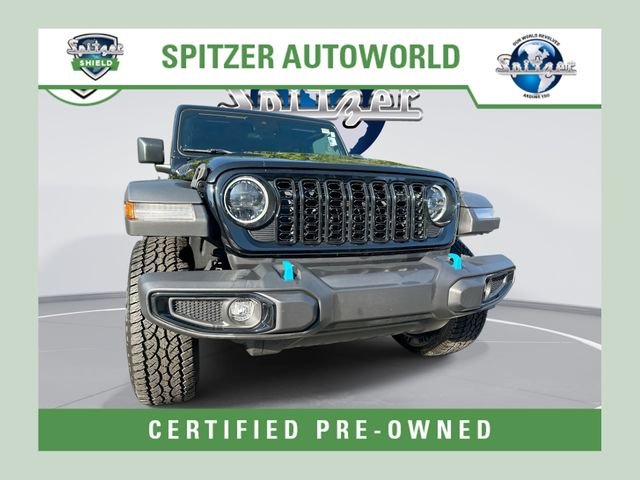 Used 2024 Black Jeep Willys 4xe image 1