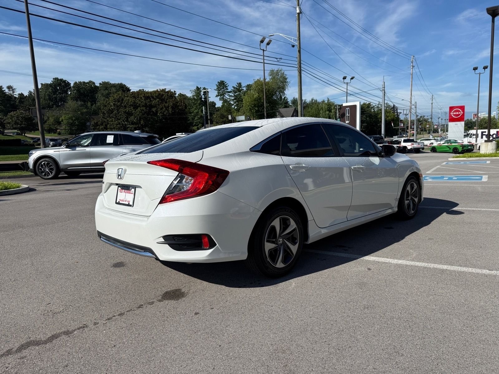 Used 2020 White Honda LX image 5