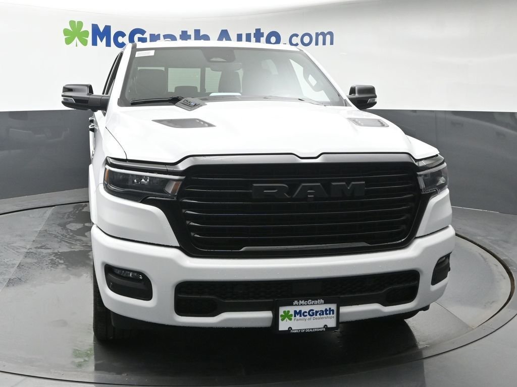 New 2026 Bright White Clear-Coat Exterior Paint RAM Laramie image 5