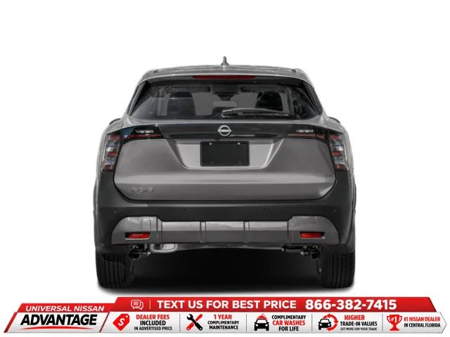 New 2027 Gun Metallic Nissan SV image 8