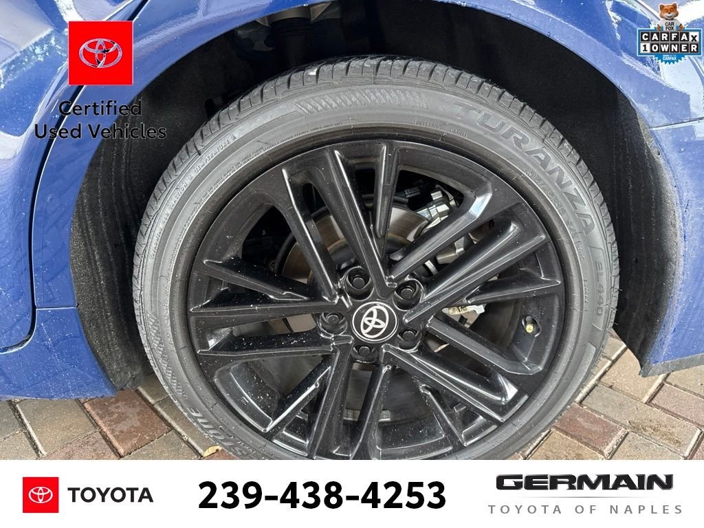 Certified Used 2026 Blue Toyota SE image 32
