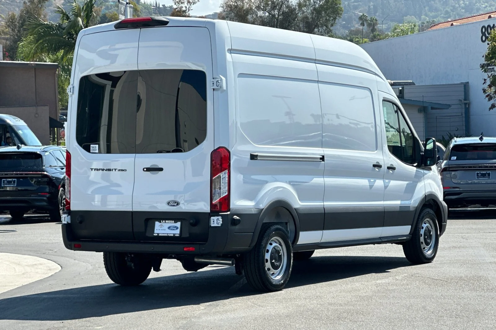 New 2026 Oxford White Ford Cargo Van image 3