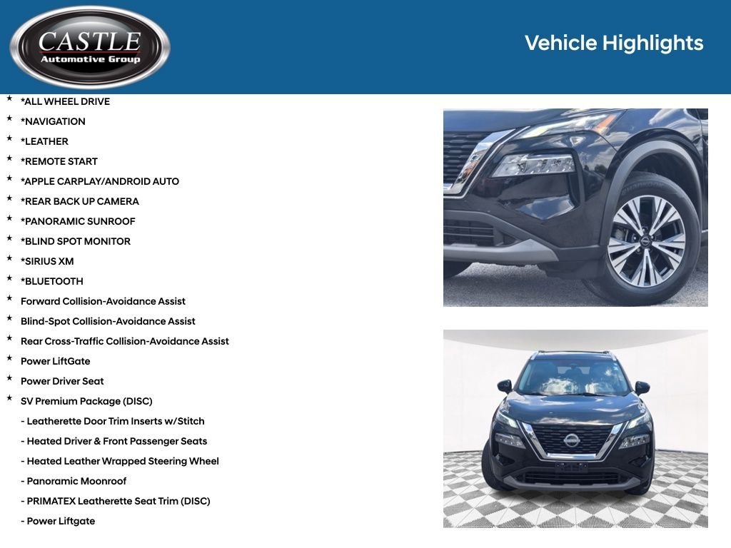Used 2023 Black Nissan SV image 3