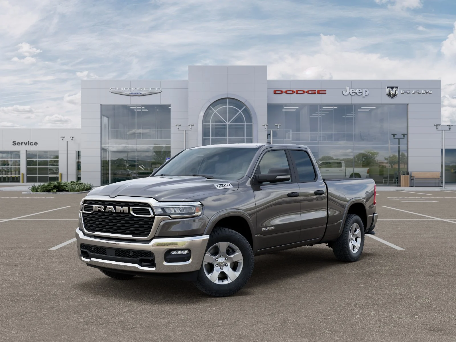 New 2026 Granite Crystal Metallic Clearcoat RAM Big Horn image 27